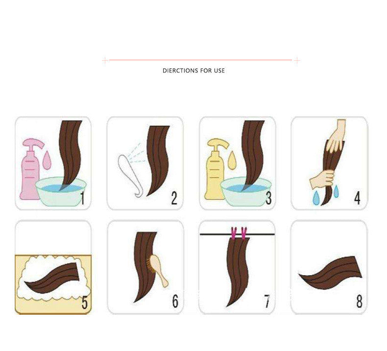 Long Curly Hair European And American Wig